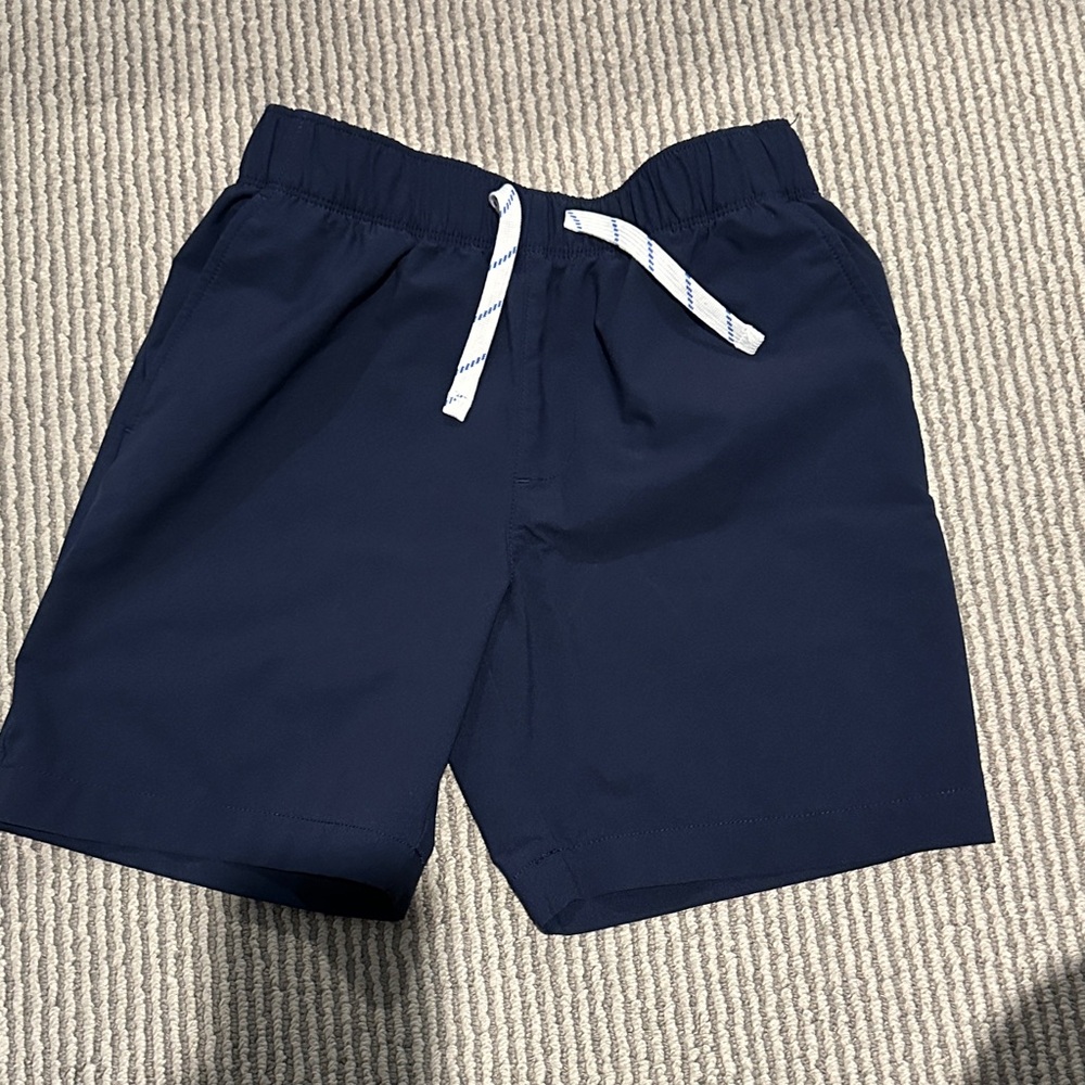 J. Crew Navy Kids Shorts with White Drawstring